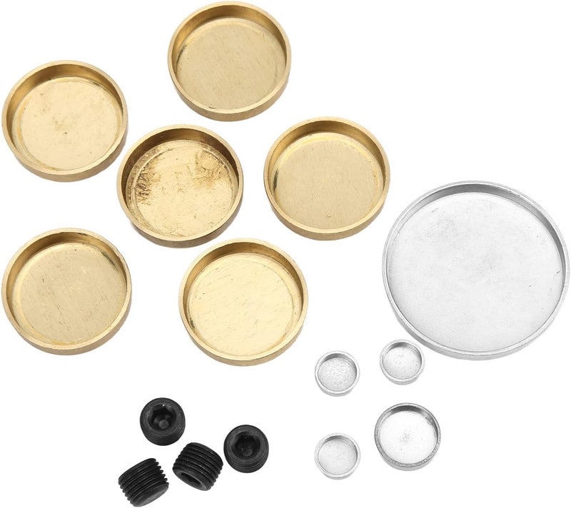 Camrusic Automobile Engine Brass Freeze Plug Parts MPE-108BR Compatible with Ford Small Block Windsor Engines 255ci 260ci 289ci 302ci 351ci 1962-2001 - Image 5